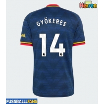 Arsenal Viktor Gyokeres #14 Auswärtstrikot 2026-27 Kurzarm